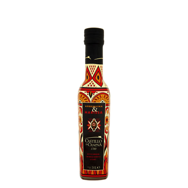 Canena Arbequina Castle with Harissa. Arbequina olive oil, 250 ml.